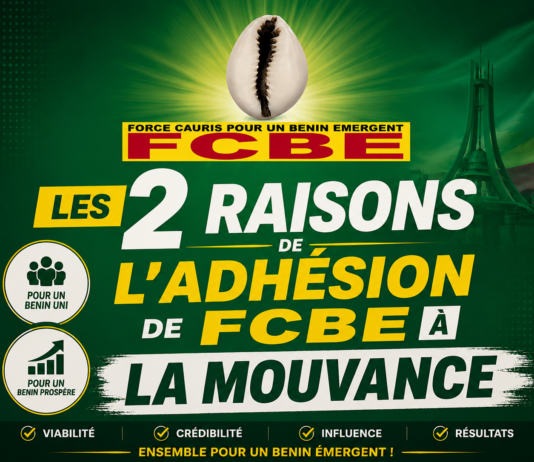 Les 2 raisons de l’adhésion de FCBE à la Mouvance